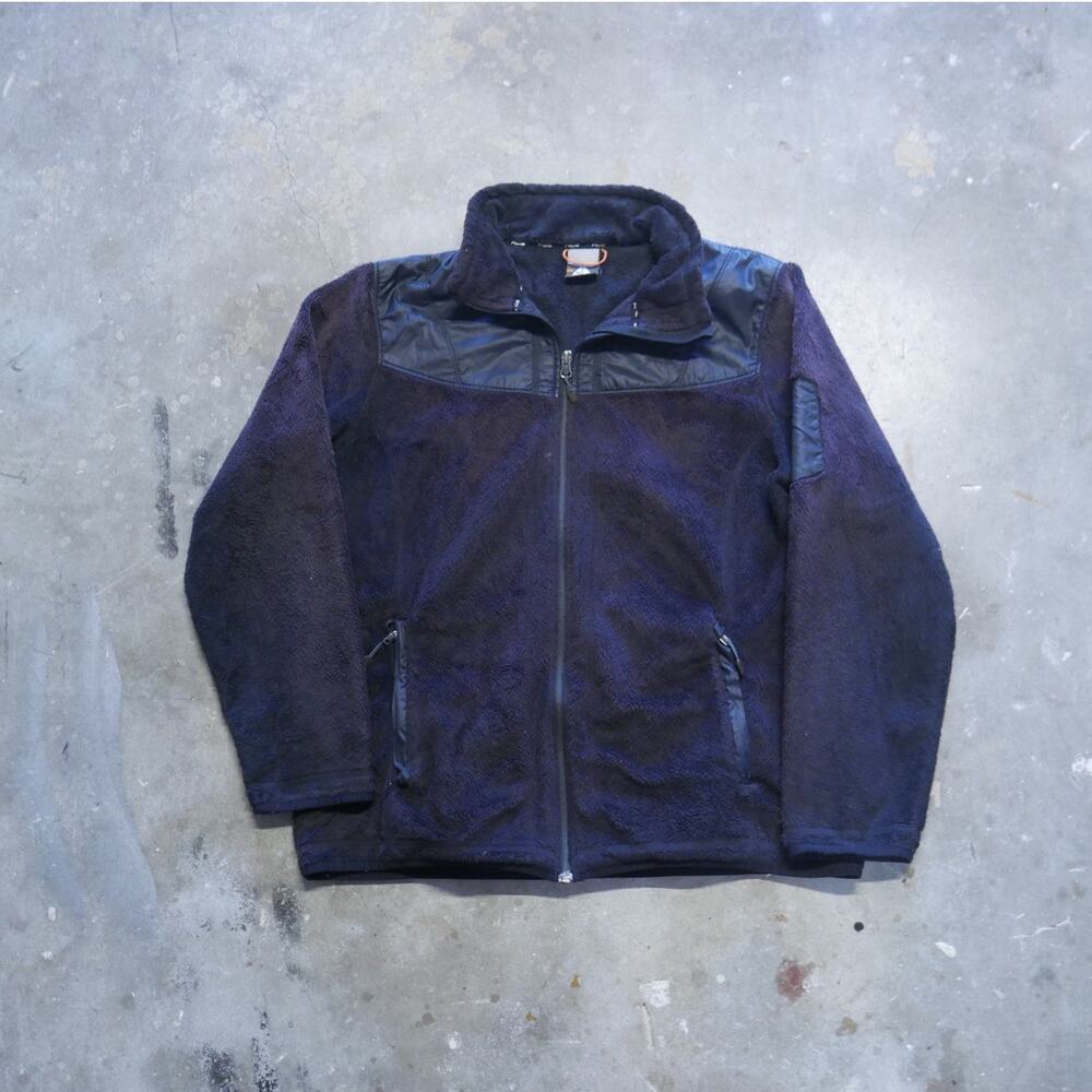 Vintage‎ Y2K Nike ACG Fleece High Pile Sherpa Full Zip Jacket Womens Size L